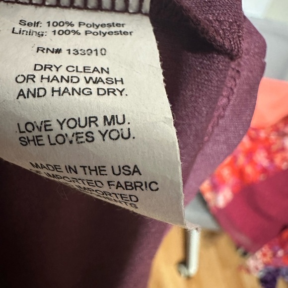 Show Me Your Mumu Dress S Burgundy Maxi Wrap Style Chiffon Formal Evening - Picture 5 of 6